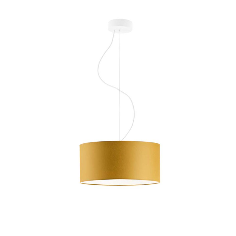 Atlis 1 - Light Single Pendant, Mustard, White
