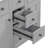 35'' Single Bathroom Vanity Base Only-93910255
