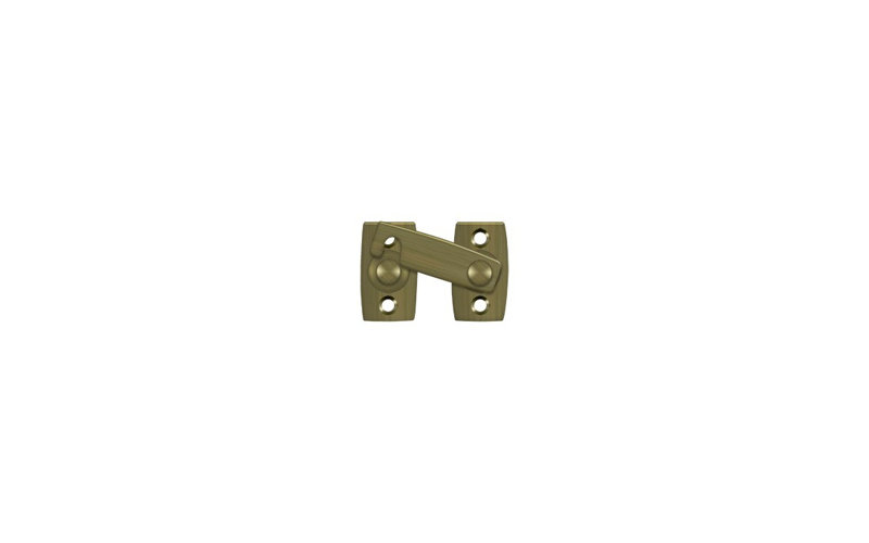 Brass Latch/Catch/Bolt, Antique Brass