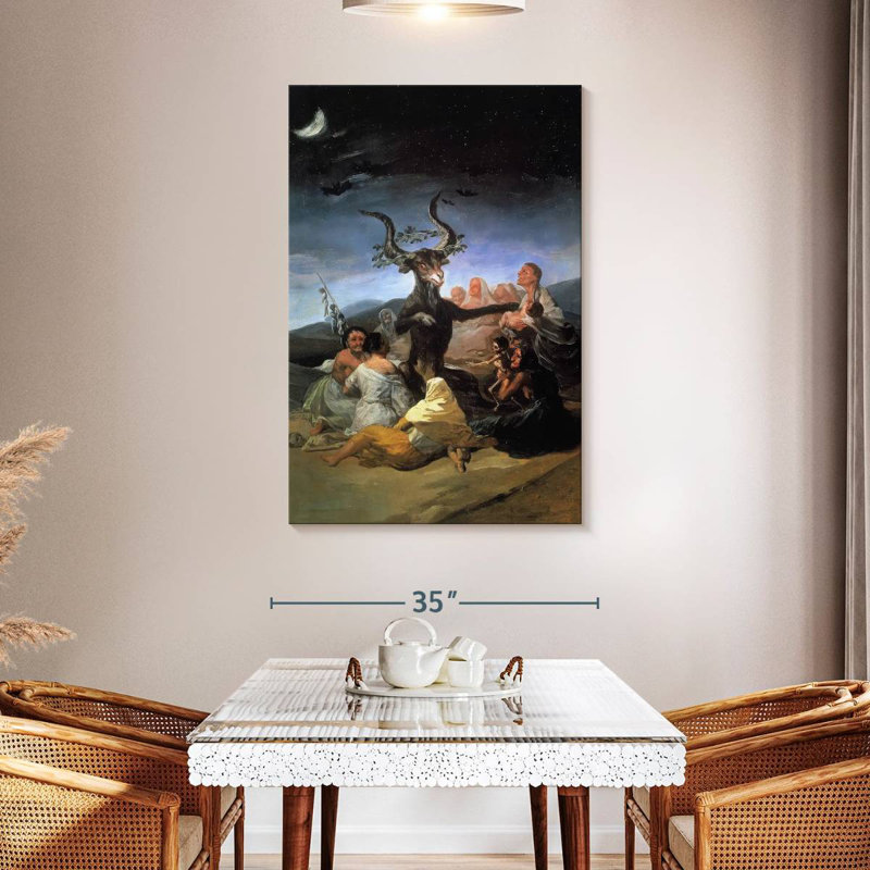 Kelan Witches' Sabbath 1797-98, 48" H x 32" W