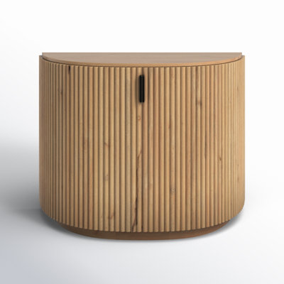 Chessa Solid Wood Accent Cabinet