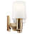 Keison Champagne Bronze 3-Light Vanity Light with Opal Glass Shades-1659306340