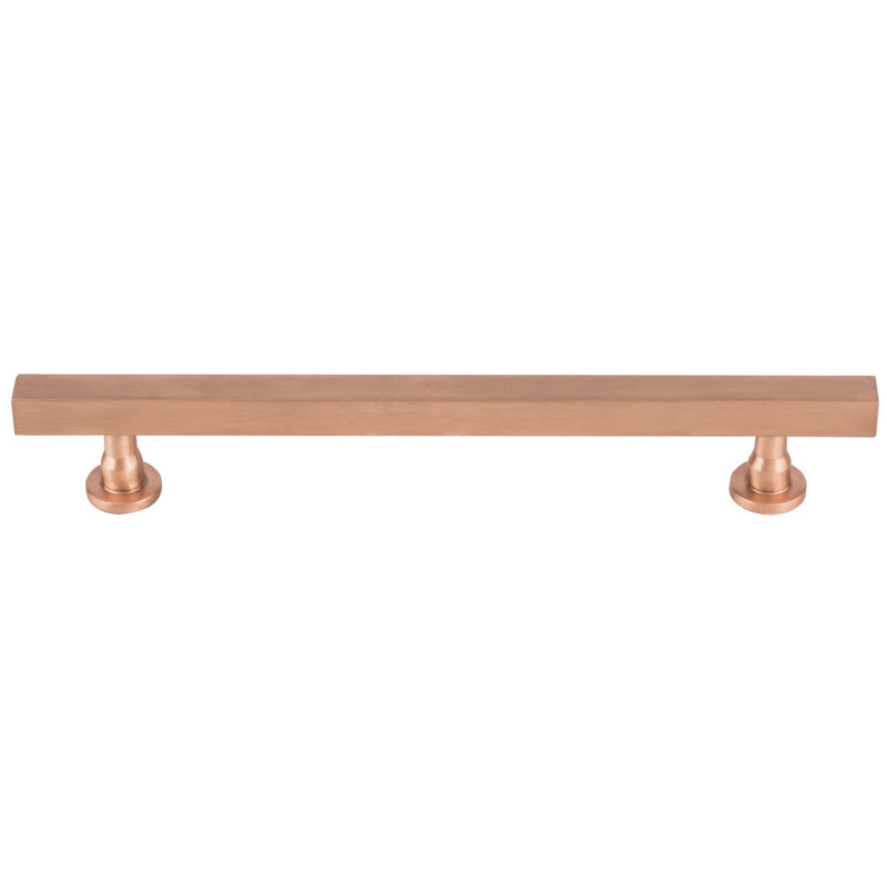 Dante Bar Pull, 6 5/16", Satin Brass