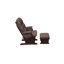 Fauteuil capitonné avec repose-pieds Dyanira-746151749