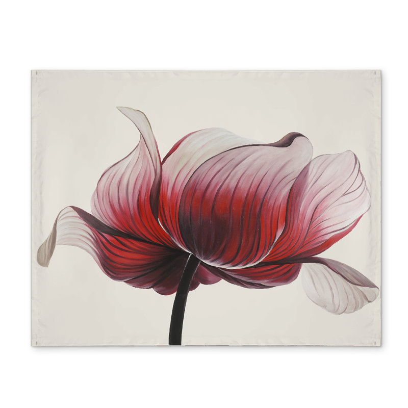 Anemone Flower Exotic Polyester Placemat - Bedroom Decor