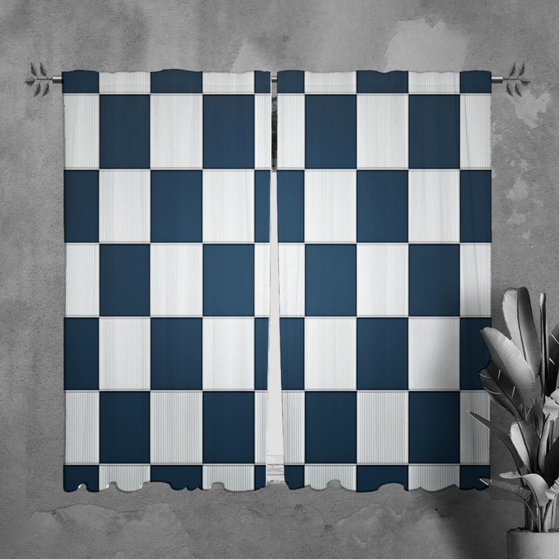 Paire de rideaux obscurcissant en polyester Nallah, L 20 po x L 61 po