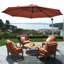 Parasol en porte-à-faux 11 pi Gahn-874645158