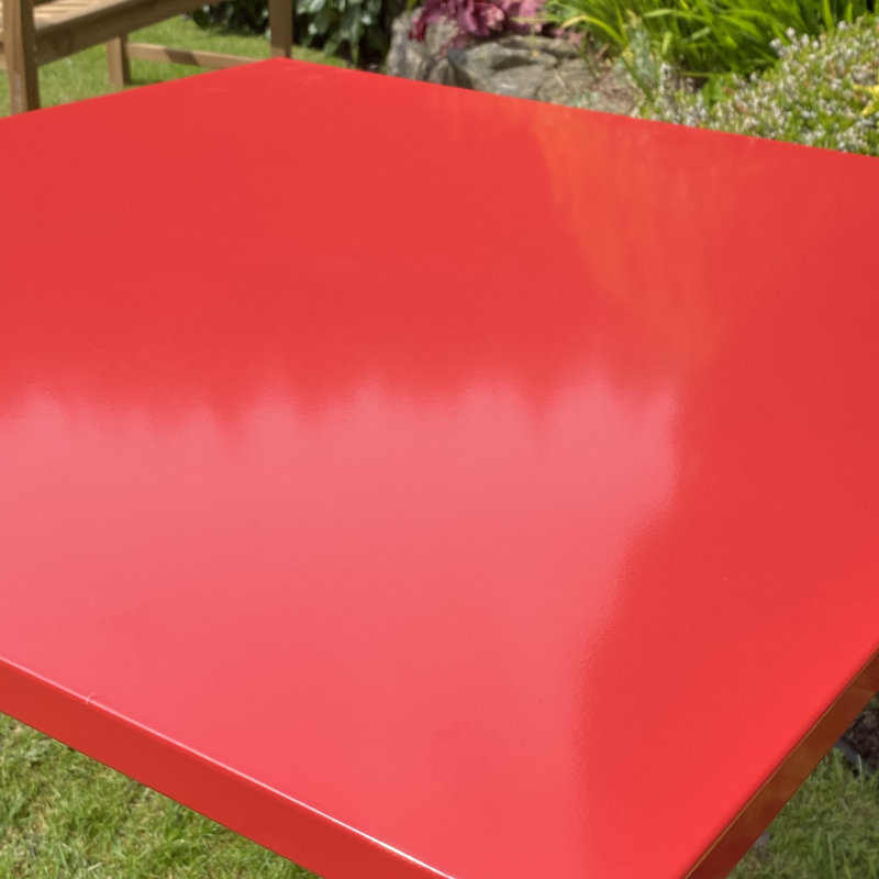 Zanesfield Dining Table, Red