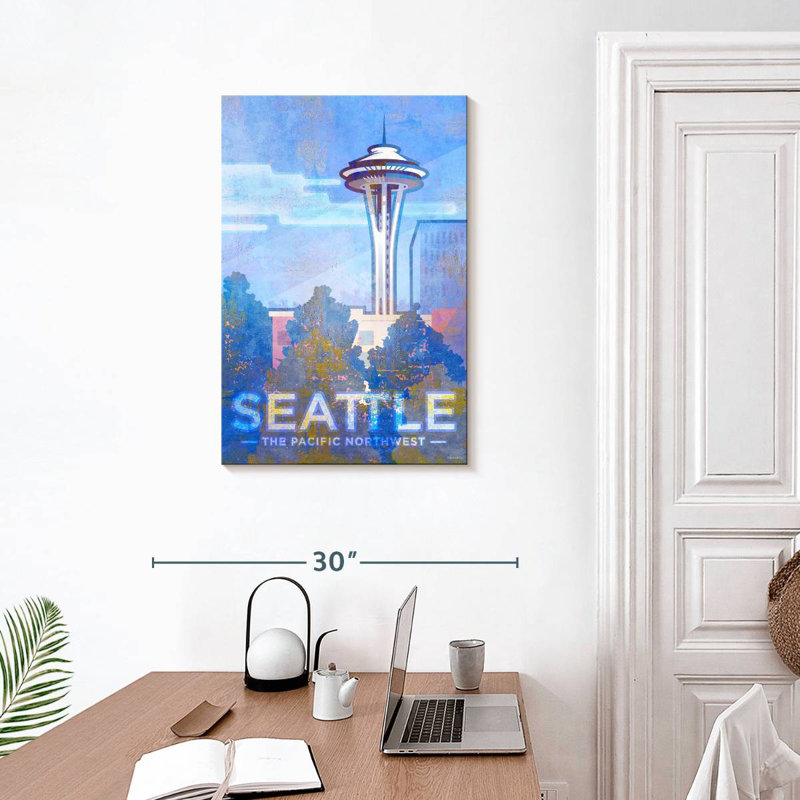 Seattle I, 30" H x 20" W