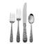 Repousse 4 Piece Flatware Set, Service for 1