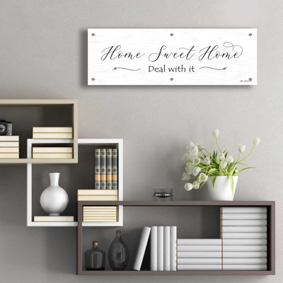 "Home Sweet Home" par Lori Deiter - Art textuel sans cadre