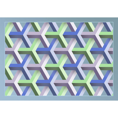 Geneus Geometric Area Rug