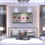 «Christmas Time Ornaments» par Cindy Jacobs, art mural en métal-1497990039