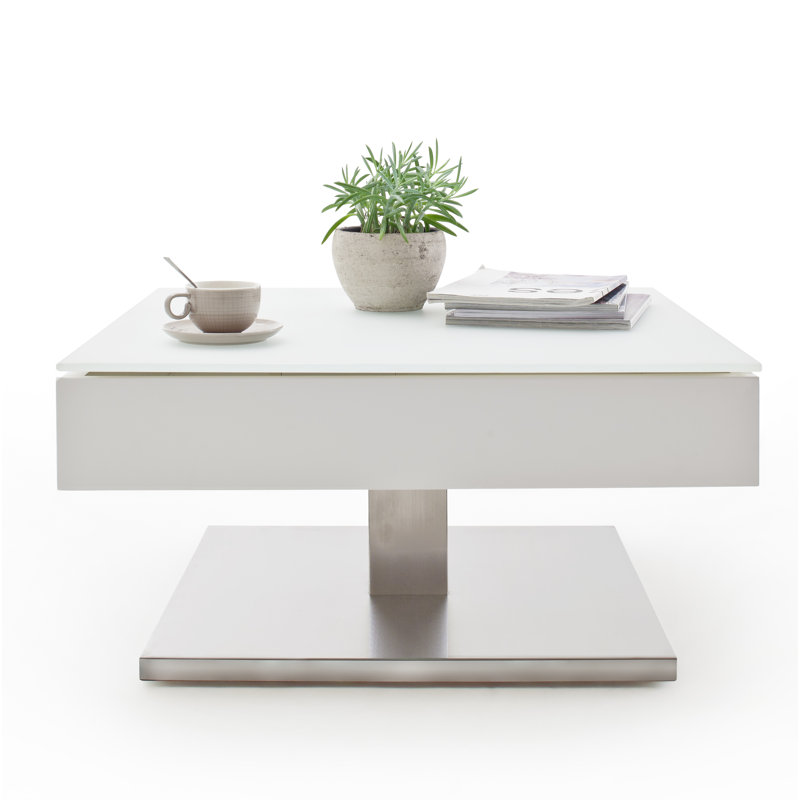 Alienor Lift Top Pedestal Coffe Table with Storage
