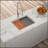 Single Bowl Undermount Workstation Kitchen Sink - 23"X19"X 10" Inch 16 Gauge Stainless Steel Deep Sink