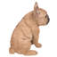 Statue de bouledogue français accroupi