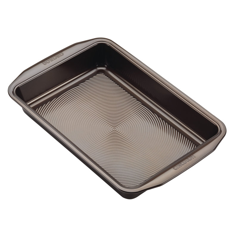 Circulon Bakeware Nonstick Rectangular Cookie / Baking / Cake Pan, Chocolate