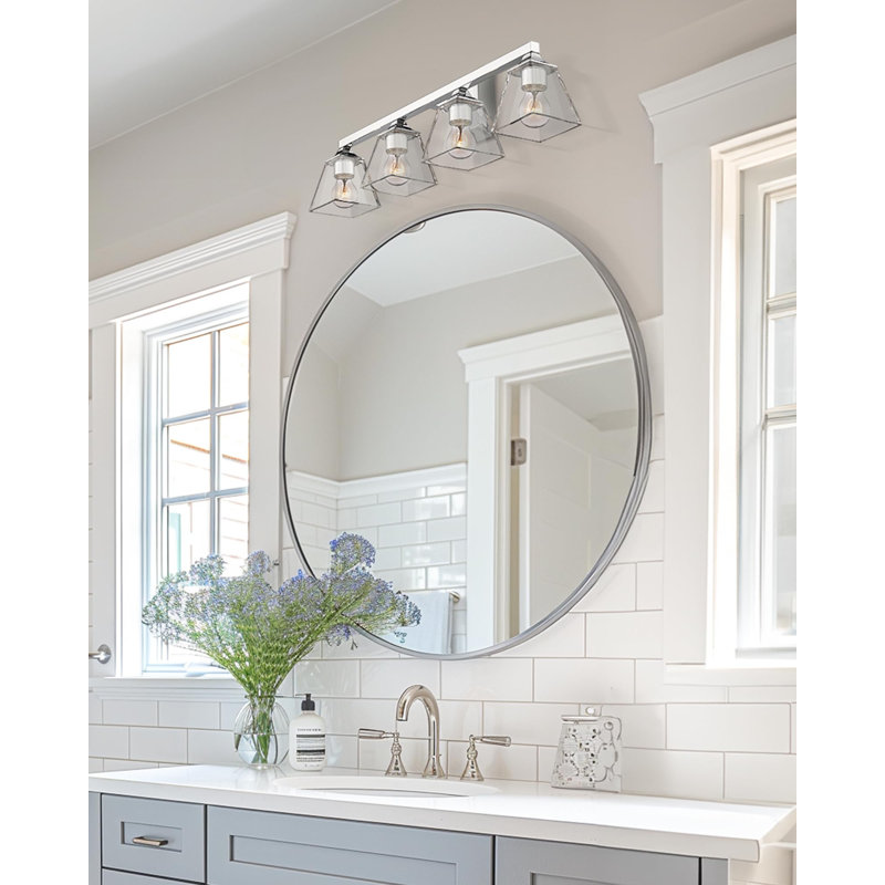 Larocca 4 - Light Dimmable Vanity Light, Chrome