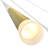 1 - Light Gold LED Unique/Statement Pendant