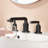 Luxury Modern Widespread Bathroom Faucet - 2-Handle 3-Hole Design-111145915