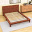 Base de lit plateforme en bois avec tête de lit-1382915590-1382915591