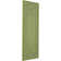 True Fit PVC Bungalow Fixed Mount Shutters
