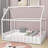 Kazafani Full Wood House Platform Bed-1977940781