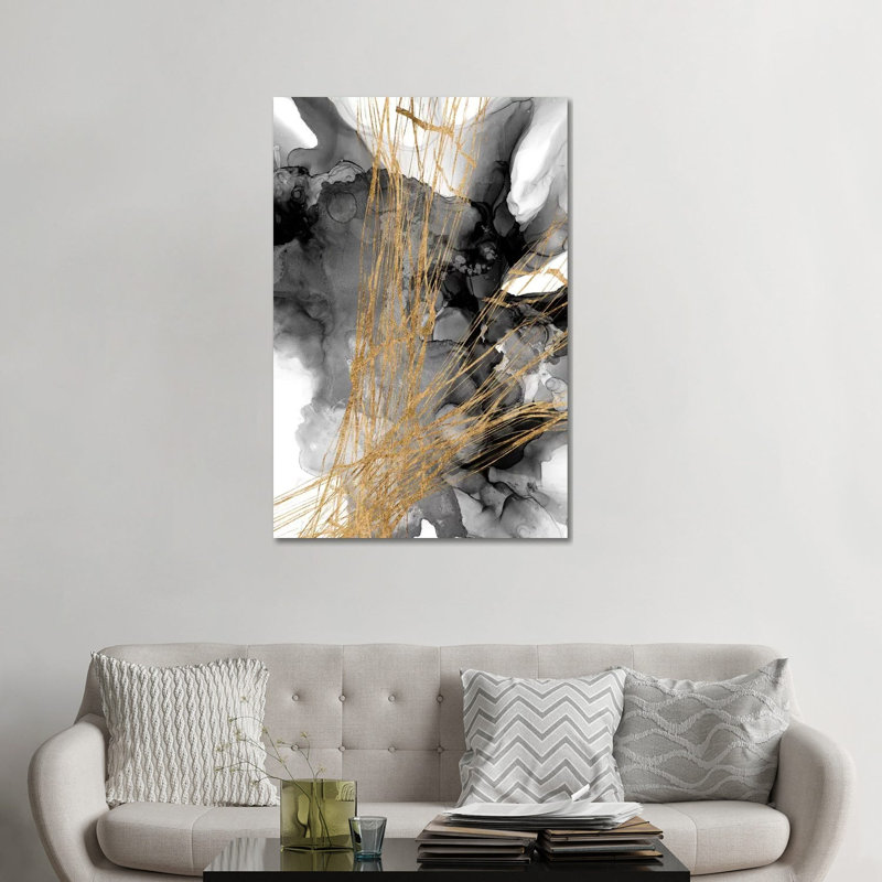 " Webbing I " by Jennifer Goldberger, Wrapped Canvas, 48" H x 32" W x 1.5" D
