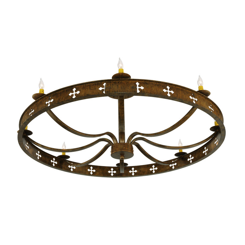 Byzantine 8 - Light Flush Mount