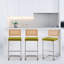 Tabouret rembourré en velours Krickelin-1200008079-1200008076-1200008075