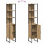 Bathroom Cabinet 33 X 33 X 185.5 Cm Engineered Wood-883598505
