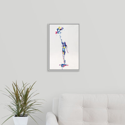 « rites away », peinture sur toile