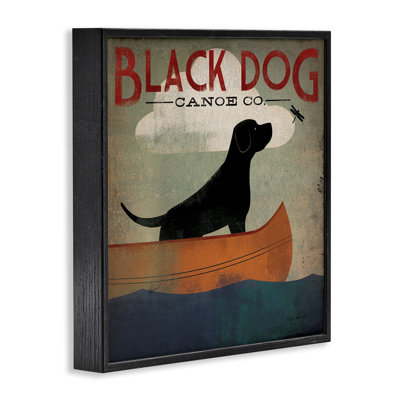 Dog Canoe Company Giclee Art by Ryan Fowler