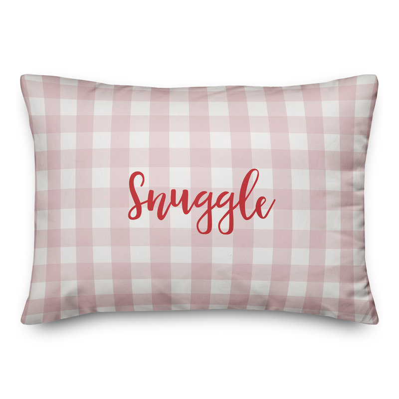  Coussin Snuggle, Rouge / rose