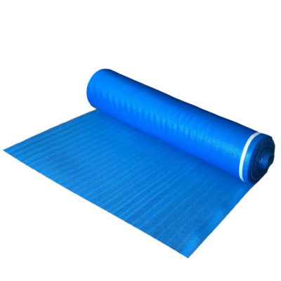 Dekorman 2mm Sound and Moisture Barrier Blue Foam Underlayment for Laminate and Wood Floors (200 sq.ft./roll)