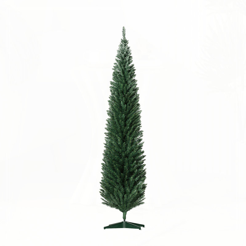 8' Artificial Pencil Christmas Tree
