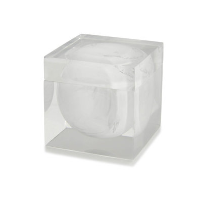 Deantown Bathroom Cotton Jar