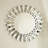 Wall-Mounted Modern Decorative Circle Mirror, Irregular Shape, Suitable For Bathroom, Bedroom, Living Room, Corridor, Entryway, Etc.