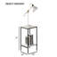 Ensemble de table 3 pièces de style rustique à finition blanche 1 table basse 2 tables de bout 2 pièces de style minimaliste