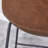 Medrith Upholstered Faux Leather Counter Stool-377600424