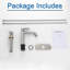 Robinet de salle de bains monotrou avec ensemble de drainage-59120885