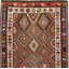 Tapis de couloir rétro Kilim