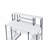 All Purpose White Finish Writing Desk