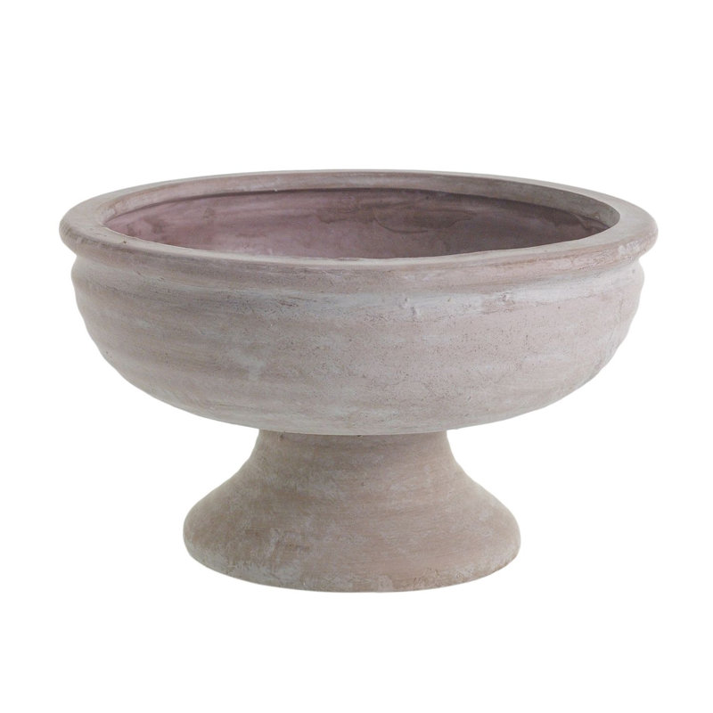 Pot à fleurs en céramique Hettie, H 5,75 po x l 10,25 po x P 10,25 po