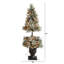 60' H Lighted Artificial Christmas Tree