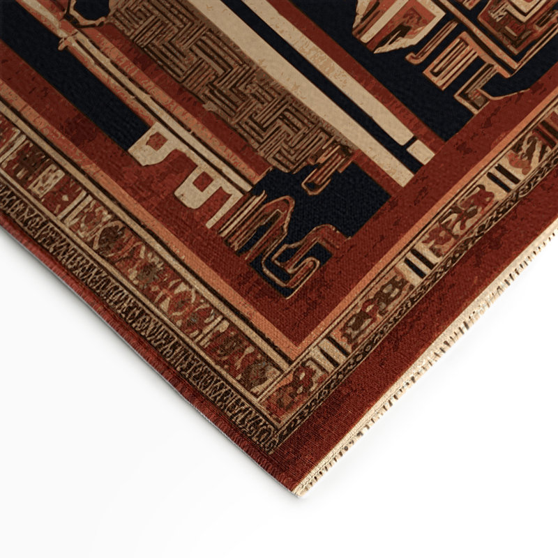 Tapis intérieur et extérieur ArtDeco, Rectangulaire 3 pi x 5 pi