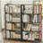 Farragut Faux Wood & Metal 5-Tier Bookshelf-27115505