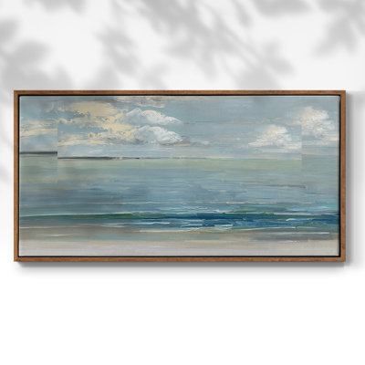 Across The Sound- Framed Gallery Wrapped Canvas -Ready to Hang