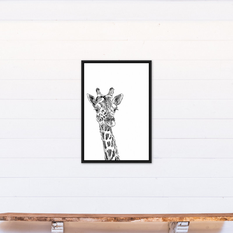 " Giraffe Sketch "