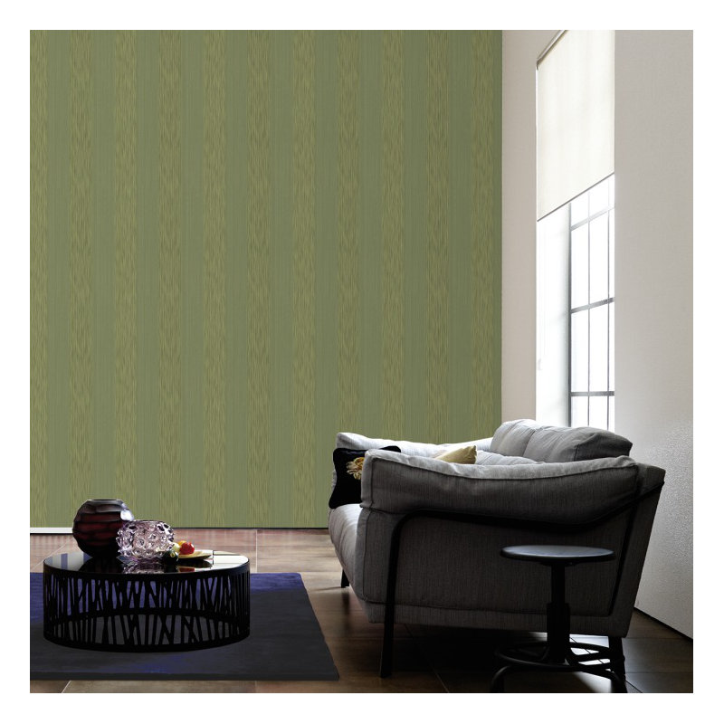 Tessuto 10.1m x 53cm Wallpaper, Green